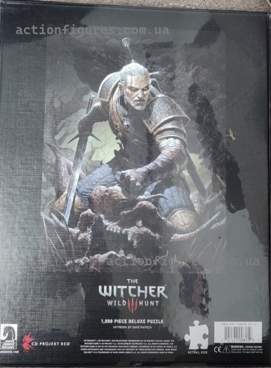 Пазл Ведьмак Dark Horse Deluxe The Witcher 3: Wild Hunt Geralt Trophy Puzzle 1000 шт.