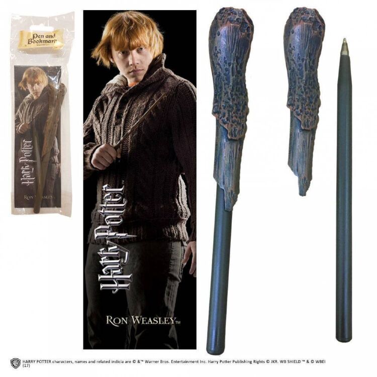 Ручка паличка Harry Potter Ron Weasley Wand Pen and Bookmark + Закладка