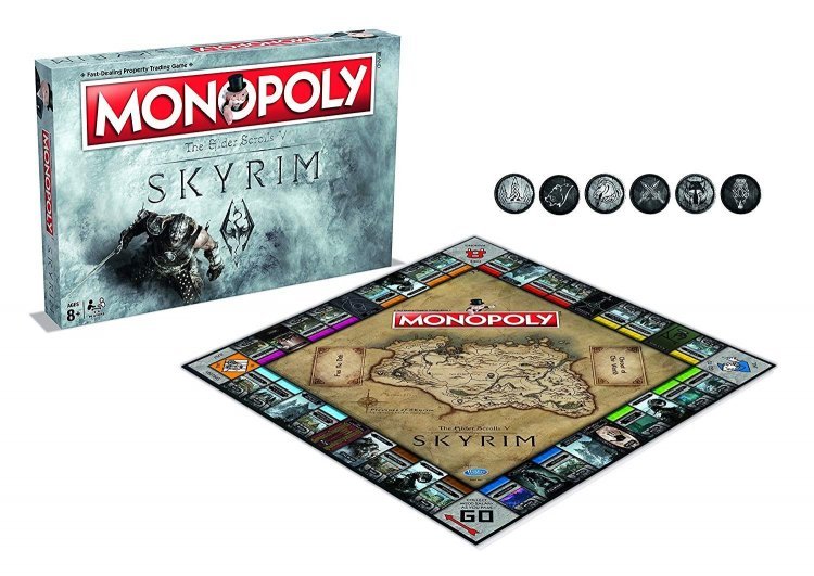 Монополія настільна гра Skyrim Monopoly Board Game Скайрім Монополія настільна гра Skyrim Monopoly Board Game Скайрім