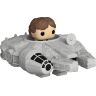 Фігурки Funko Bitty Ride: Star Wars Han Solo with Millenium Falcon фанко Хан Соло та Сокіл тисячоліття