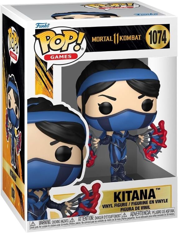 Фігурка Funko Pop Mortal Kombat Kitana Фанко Китана 1074