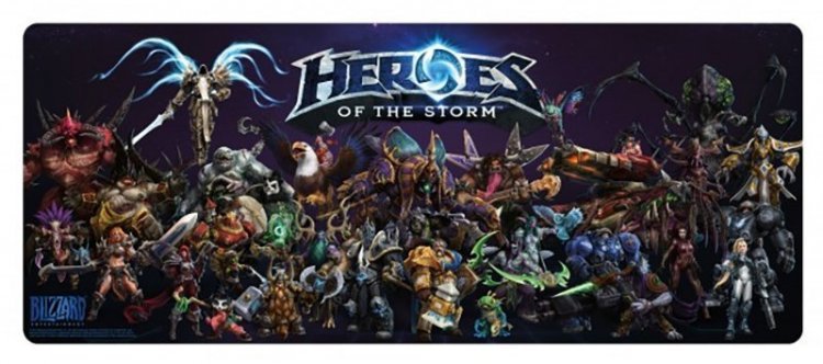 Коврик Heroes of the Storm Oversized Mouse Pad Коврик Heroes of the Storm Oversized Mouse Pad