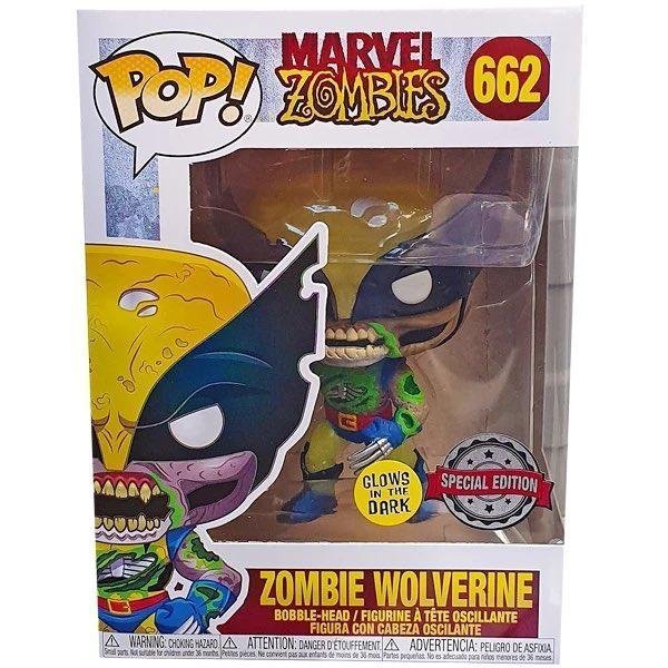 Фігурка Funko POP Marvel - Zombies Wolverine Glow-in-the-Dark (Exclusive)