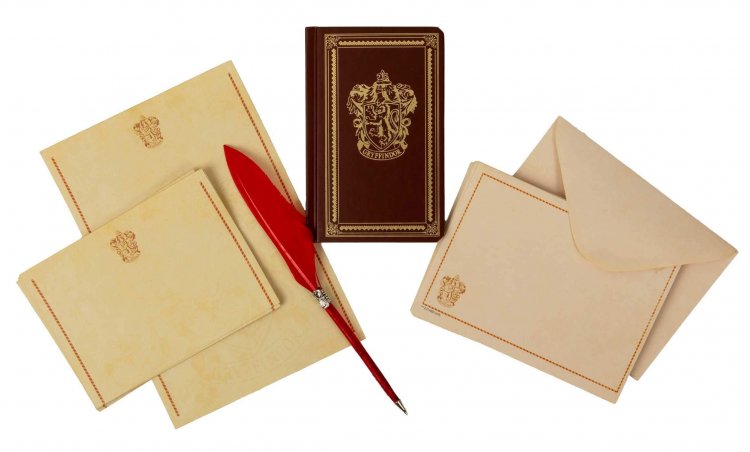 Канцелярський набір Harry Potter: Gryffindor Desktop Stationery Set Гаррі Поттер Блокнот + Перо Канцелярський набір Harry Potter: Gryffindor Desktop Stationery Set Гаррі Поттер Блокнот + Перо
