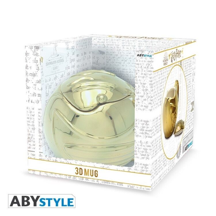 Чашка 3D Harry Potter Golden Snitch Mug кружка Гаррі Поттер Золотий Сніч