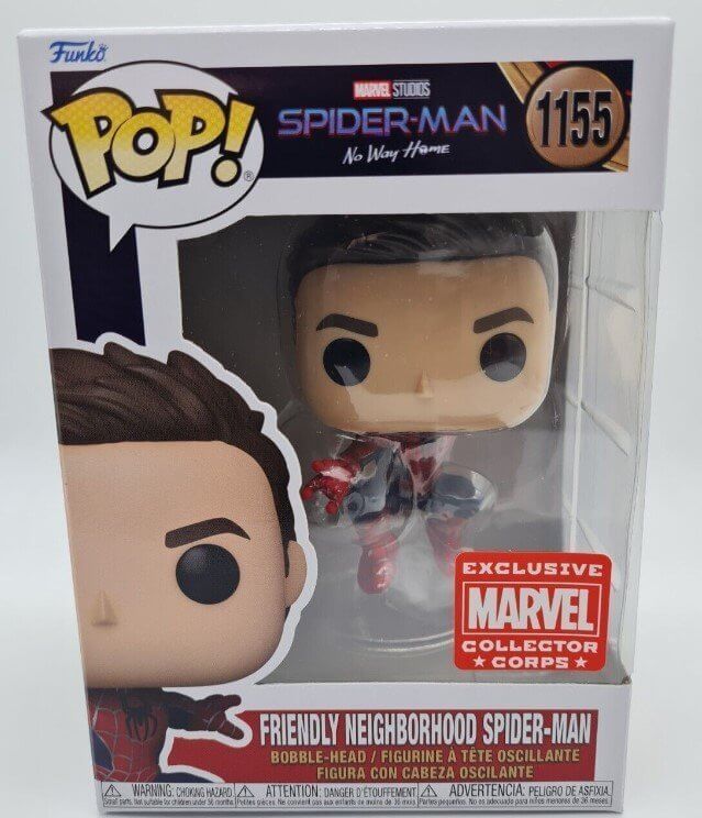 Фігурка Funko: Friendly Neighborhood Spider-Man Фанко Людина павук (Marvel CC Exclusive) 1155