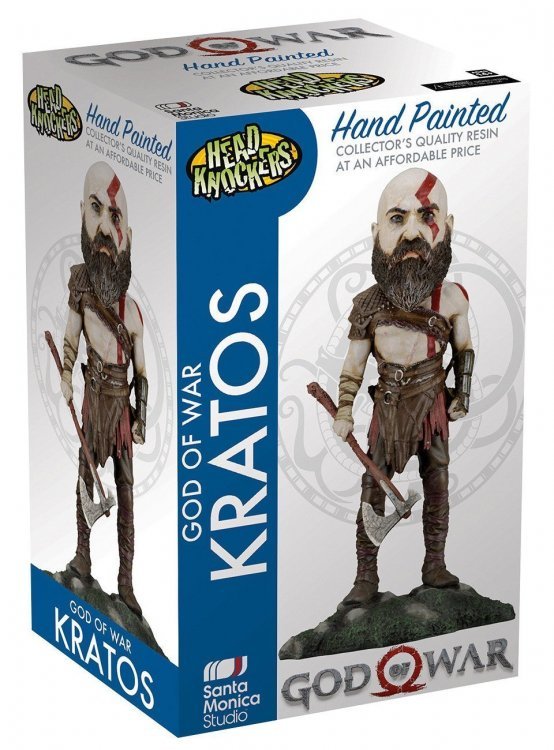 Фігурка God of War NECA Head Knocker - Kratos Figure Фігурка God of War NECA Head Knocker - Kratos Figure