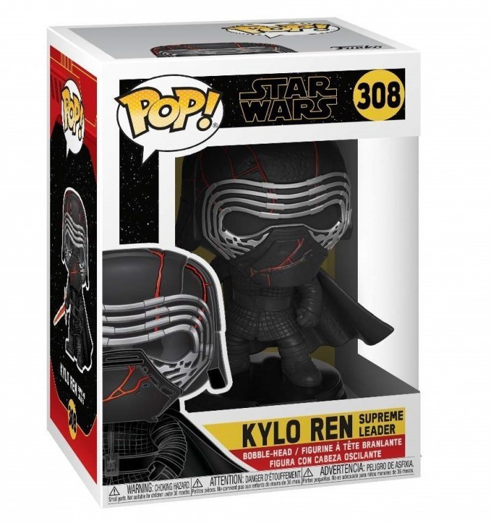 Фігурка Funko Pop! Star Wars: Episode 9, Rise of Skywalker - Kylo Ren Фігурка Funko Pop! Star Wars: Episode 9, Rise of Skywalker - Kylo Ren