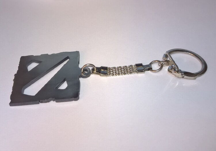 Брелок Dota 2 metall Брелок Dota 2 metall