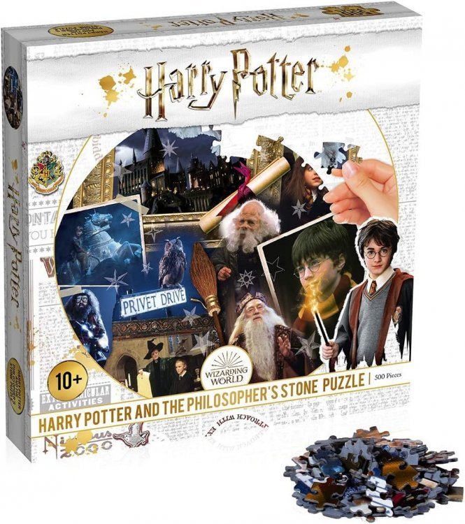 Пазл Гарри Поттер Философский камень Harry Potter Philosophers Stone Puzzle (500 деталей) Пазл Гарри Поттер Философский камень Harry Potter Philosophers Stone Puzzle (500 деталей)