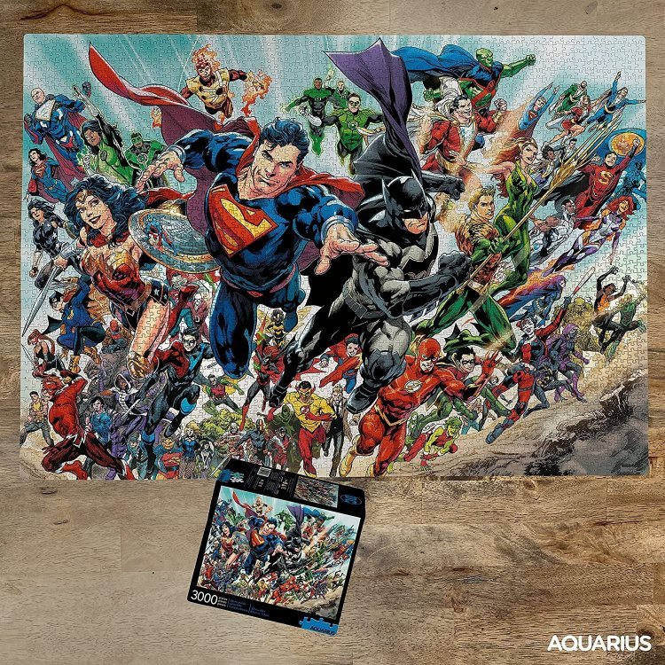 Пазл ДС Комікс Герої Aquarius DC Comics Heroes Puzzle (3000-Piece) Пазл ДС Комікс Герої Aquarius DC Comics Heroes Puzzle (3000-Piece)