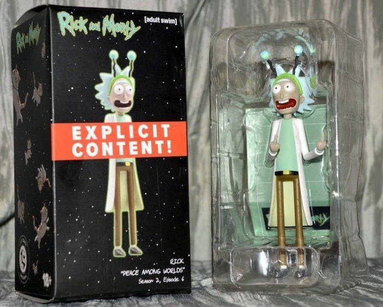 Фігурка Ріка Санчез Rick and Morty «Мир серед світів» Фігурка Ріка Санчез Rick and Morty «Мир серед світів»