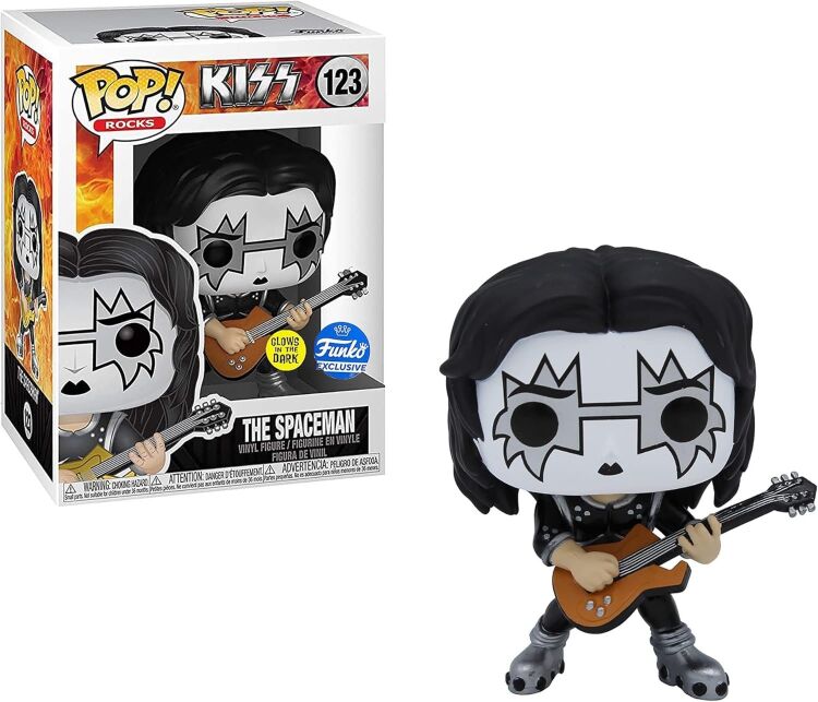 Фігурка Funko KISS The Spaceman Фанко Кісс Прибулець Glow in The Dark (Exclusive) 123