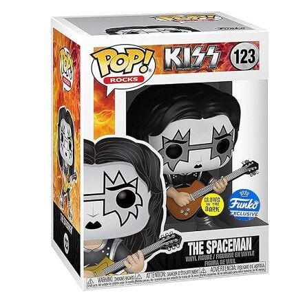 Фігурка Funko KISS The Spaceman Фанко Кісс Прибулець Glow in The Dark (Exclusive) 123 Фігурка Funko KISS The Spaceman Фанко Кісс Прибулець Glow in The Dark (Exclusive) 123