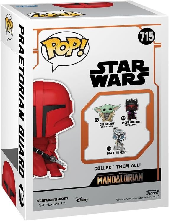Фігурка Funko Star Wars Praetorian Guard Фанко Преторіанська гвардія Amazon Exclusive 715 Фігурка Funko Star Wars Praetorian Guard Фанко Преторіанська гвардія Amazon Exclusive 715