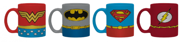 Набор кружек GB eye DC Comics Uniforms Espresso Mug Set
