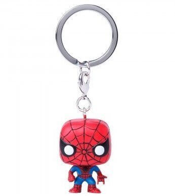 Брелок Funko Pocket Pop Marvel Spiderman Людина павук фанко