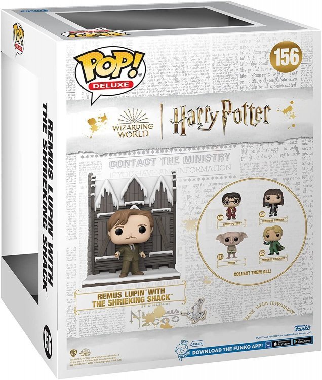 Фігурка Funko Harry Potter: Hogsmeade - Remus Lupin with Shrieking Shack фанко Римус Люпін 156 Фігурка Funko Harry Potter: Hogsmeade - Remus Lupin with Shrieking Shack фанко Римус Люпін 156
