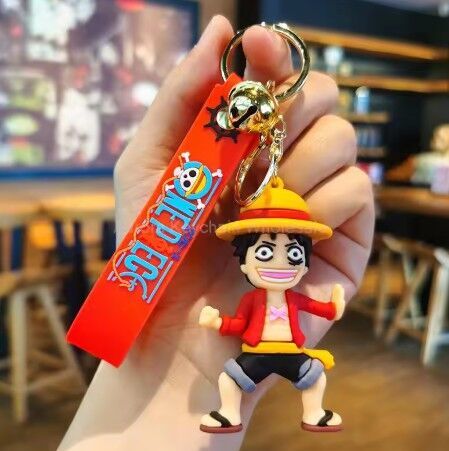 Брелок підвіска на рюкзак One Piece Luffy 3D Keychain Anime Backpack №2 Брелок підвіска на рюкзак One Piece Luffy 3D Keychain Anime Backpack №2