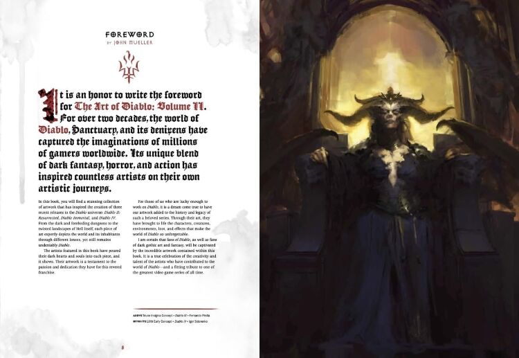 Книга Артбук Діабло The Art of Diablo Volume II (Тверда обкладинка) (Eng) Том 2 Книга Артбук Діабло The Art of Diablo Volume II (Тверда обкладинка) (Eng) Том 2