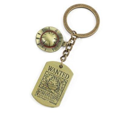 Брелок One Piece Anime Ван-Піс Великий куш метал 4 см.