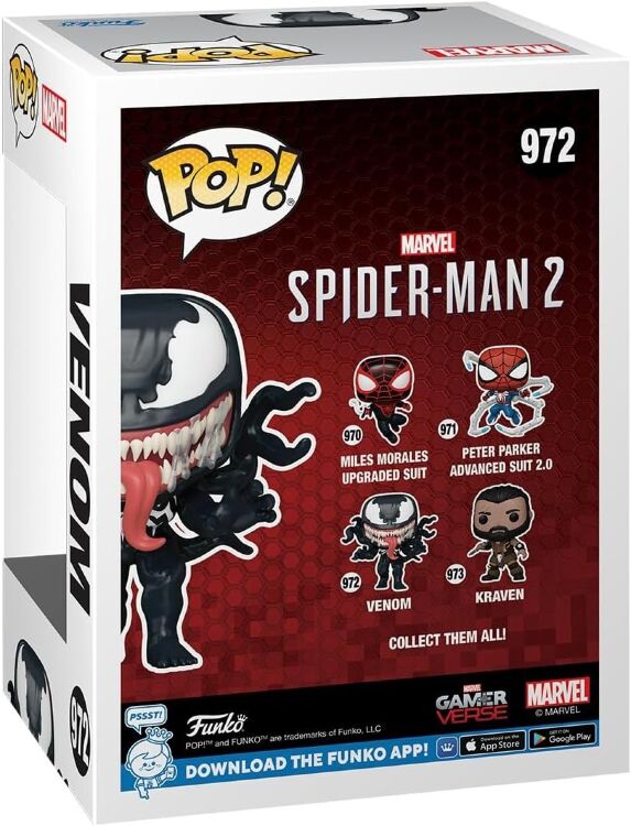 Фігурка Funko Marvel: Spider Man 2 Venom Веном фанко 972