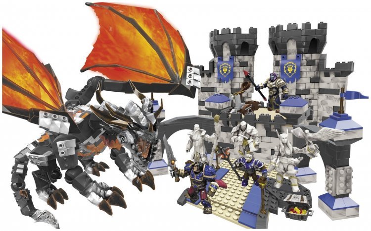 Mega Bloks World of Warcraft: deathwing's stormwind assault