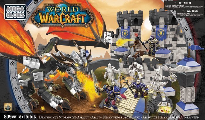 Mega Bloks World of Warcraft: deathwing's stormwind assault