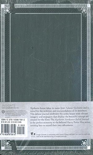 Блокнот Harry Potter Slytherin Ruled Journal (Insights Journals) (Hardcover) Блокнот Harry Potter Slytherin Ruled Journal (Insights Journals) (Hardcover)