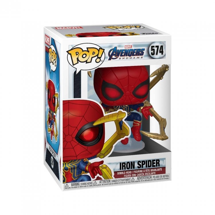 Фігурка Funko Marvel: Iron Spider with Nano Gauntlet Людина-Павук з нано-рукавичкою 574  Фігурка Funko Marvel: Iron Spider with Nano Gauntlet Людина-Павук з нано-рукавичкою 574