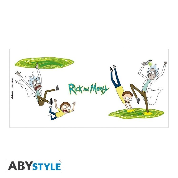 Кружка Rick and Morty Portal 2 Ceramic Mug Чашка Рік та Морті 320 ml