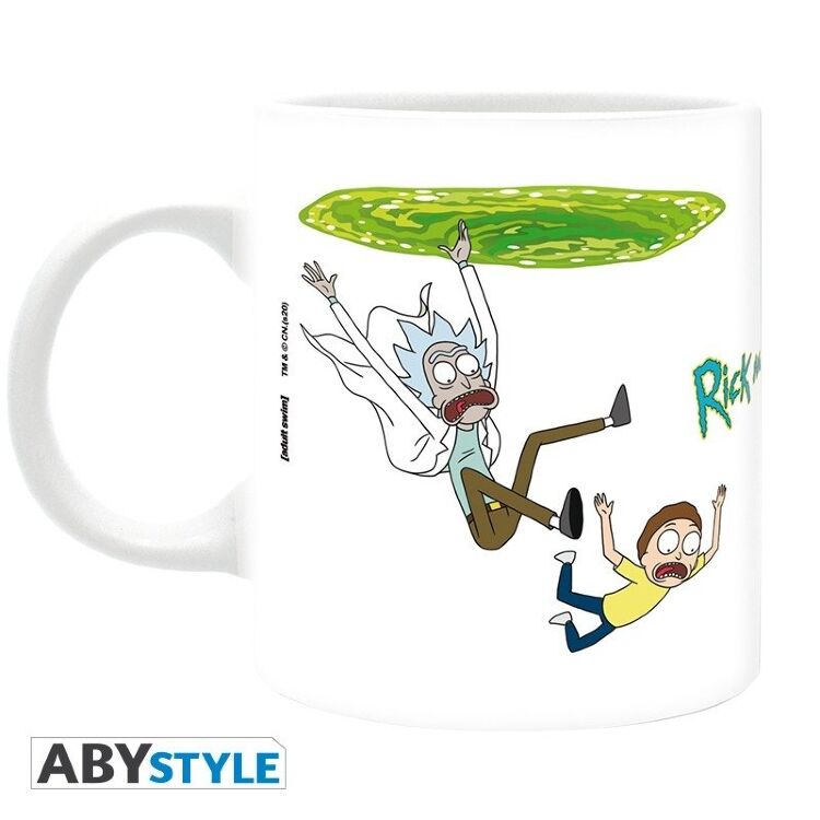 Кружка Rick and Morty Portal 2 Ceramic Mug Чашка Рік та Морті 320 ml