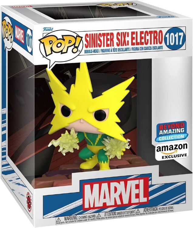 Фигурка Funko Marvel Deluxe: Sinister 6 - Electro фанко Электро (Amazon Exclusive) 1017