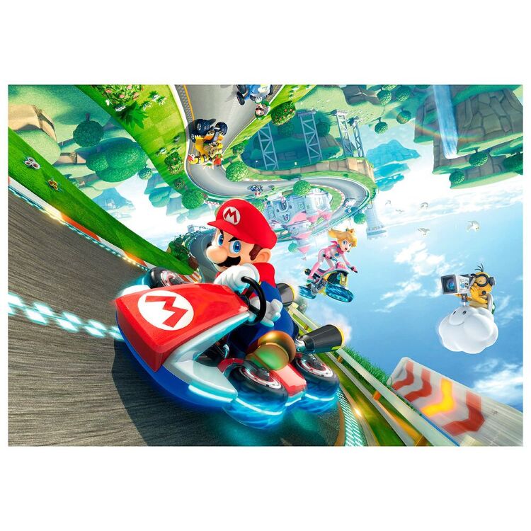 Пазл Super Mario Kart Funracer puzzle Супер Марио 1000 шт.  Пазл Super Mario Kart Funracer puzzle Супер Марио 1000 шт.