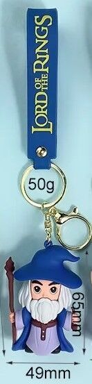 Брелок підвіска на рюкзак Lord of the Rings Gandalf 3D Keychain Backpack Володар кілець Гендальф Брелок підвіска на рюкзак Lord of the Rings Gandalf 3D Keychain Backpack Володар кілець Гендальф