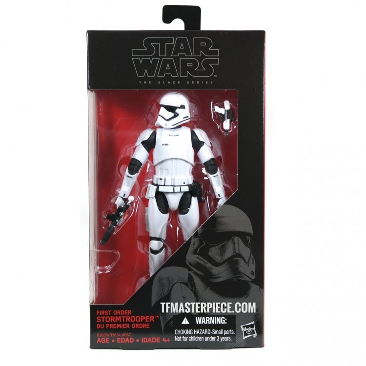 Фигурка Star Wars Black Series - First Order Stormtrooper Figure Фигурка Star Wars Black Series - First Order Stormtrooper Figure