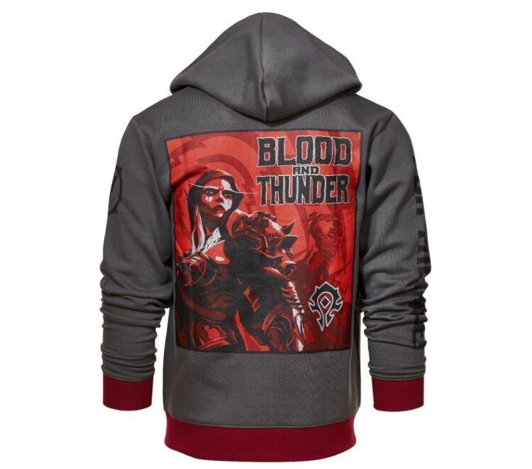 Реглан з капюшоном World of Warcraft Horde Warfront Hoodie (розмір M)