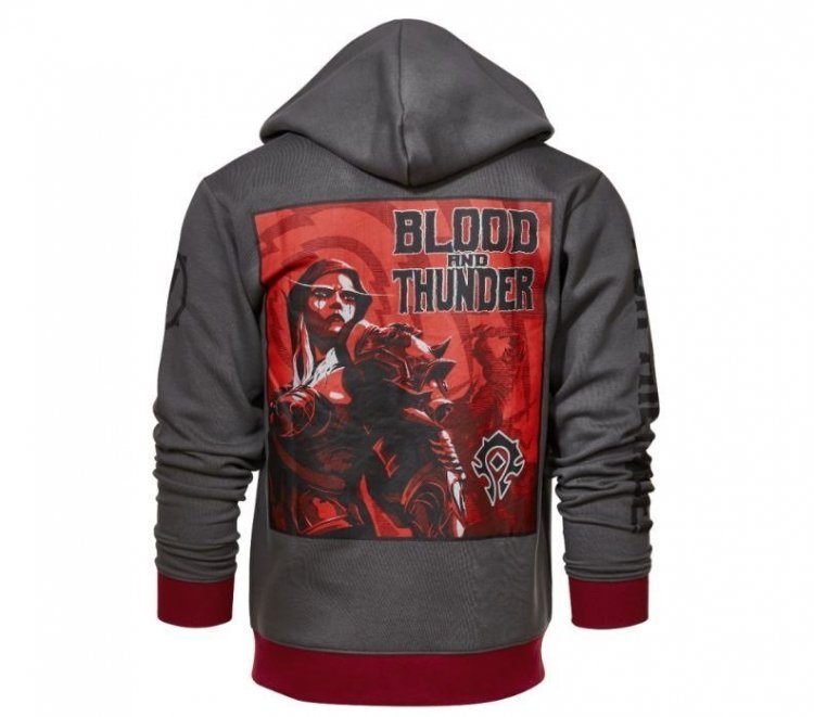 Реглан с капюшоном World of Warcraft Horde Warfront Hoodie (размер M)