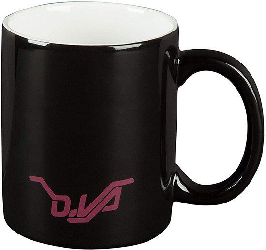 Чашка JINX Overwatch D.VA Ceramic Black/Pink