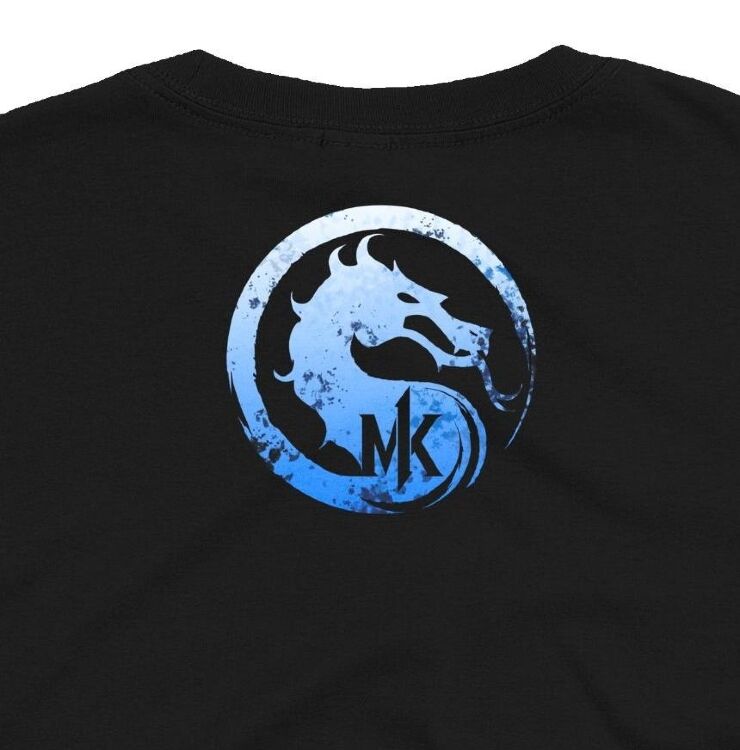 Футболка Morze Mortal Kombat Sub-Zero T-Shirt Смертельная битва Сабзиро (размер L)