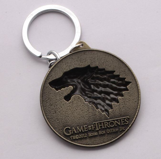 Брелок Game of Thrones Stark Wolf Head №1