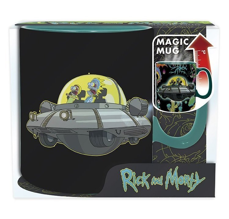 Кружка Rick and Morty Spaceship Ceramic Mug Чашка Рік та Морті 460 ml (теплочутлива) Кружка Rick and Morty Spaceship Ceramic Mug Чашка Рік та Морті 460 ml (теплочутлива)