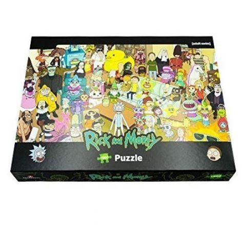 Пазл Рік та Морті Rick and Morty Puzzle (1000 деталей)