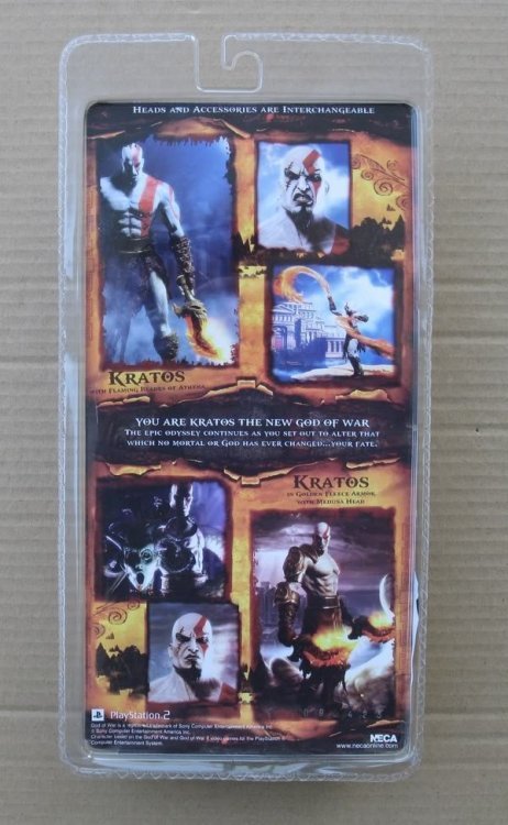 Фігурка God of War II Kratos with Flaming Blades of Athena Фігурка God of War II Kratos with Flaming Blades of Athena