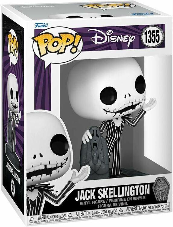 Фігурка Funko Disney Jack Skellington Кошмар перед Різдвом Джек Скеллінгтон 1355 Фігурка Funko Disney Jack Skellington Кошмар перед Різдвом Джек Скеллінгтон 1355