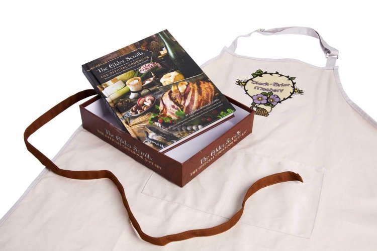 Подарунковий набір The Elder Scrolls: The Official Cookbook Gift Set Книга + фартух Подарунковий набір The Elder Scrolls: The Official Cookbook Gift Set Книга + фартух