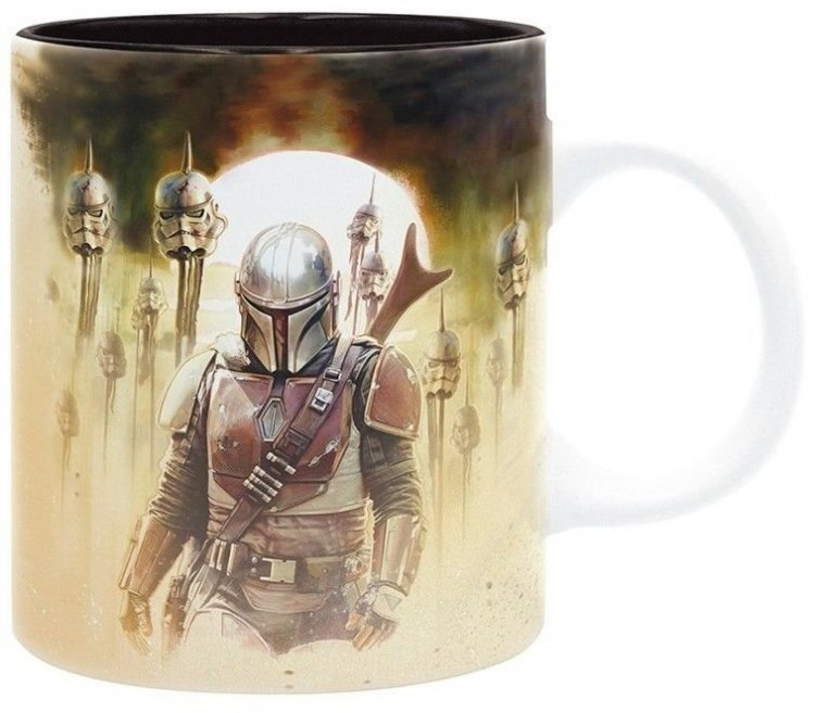 Чашка Мандалорець The Mandalorian Mando Mug кружка Зоряні Війни 320 мл Чашка Мандалорець The Mandalorian Mando Mug кружка Зоряні Війни 320 мл