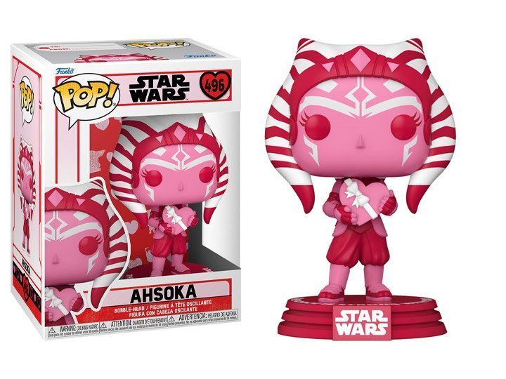 Фігурка Funko Bobble: Star Wars - Ahsoka Valentines Зіркові війни фанко 496