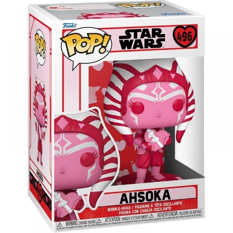 Фигурка Funko Bobble: Star Wars - Ahsoka Valentines Звёздные войны фанко Асока 496