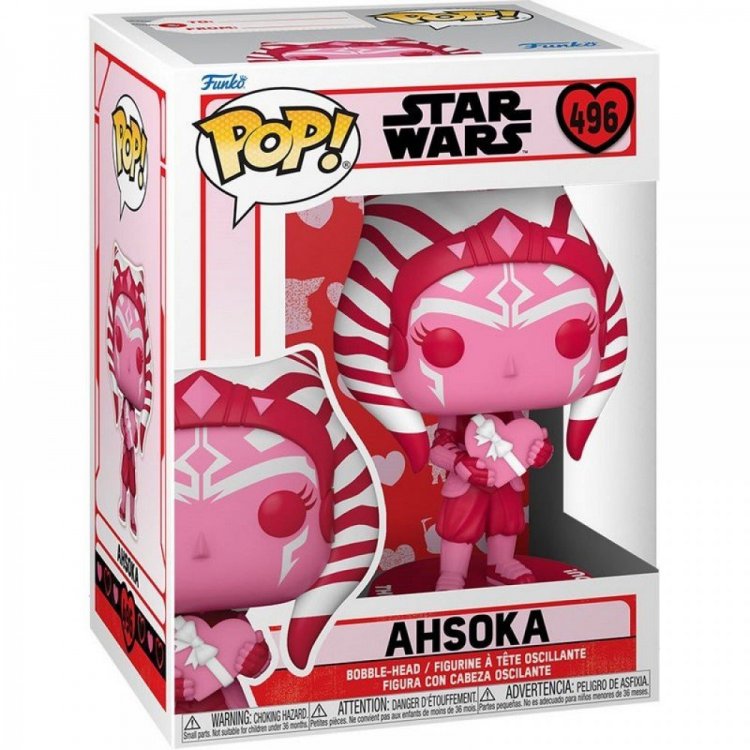 Фігурка Funko Bobble: Star Wars - Ahsoka Valentines Зіркові війни фанко 496
